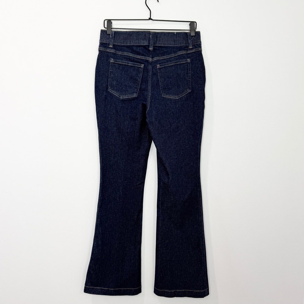 Spanx SPANXshape EveryWear Flare Jeans Raw Indigo size Medium - Picture 3 of 8